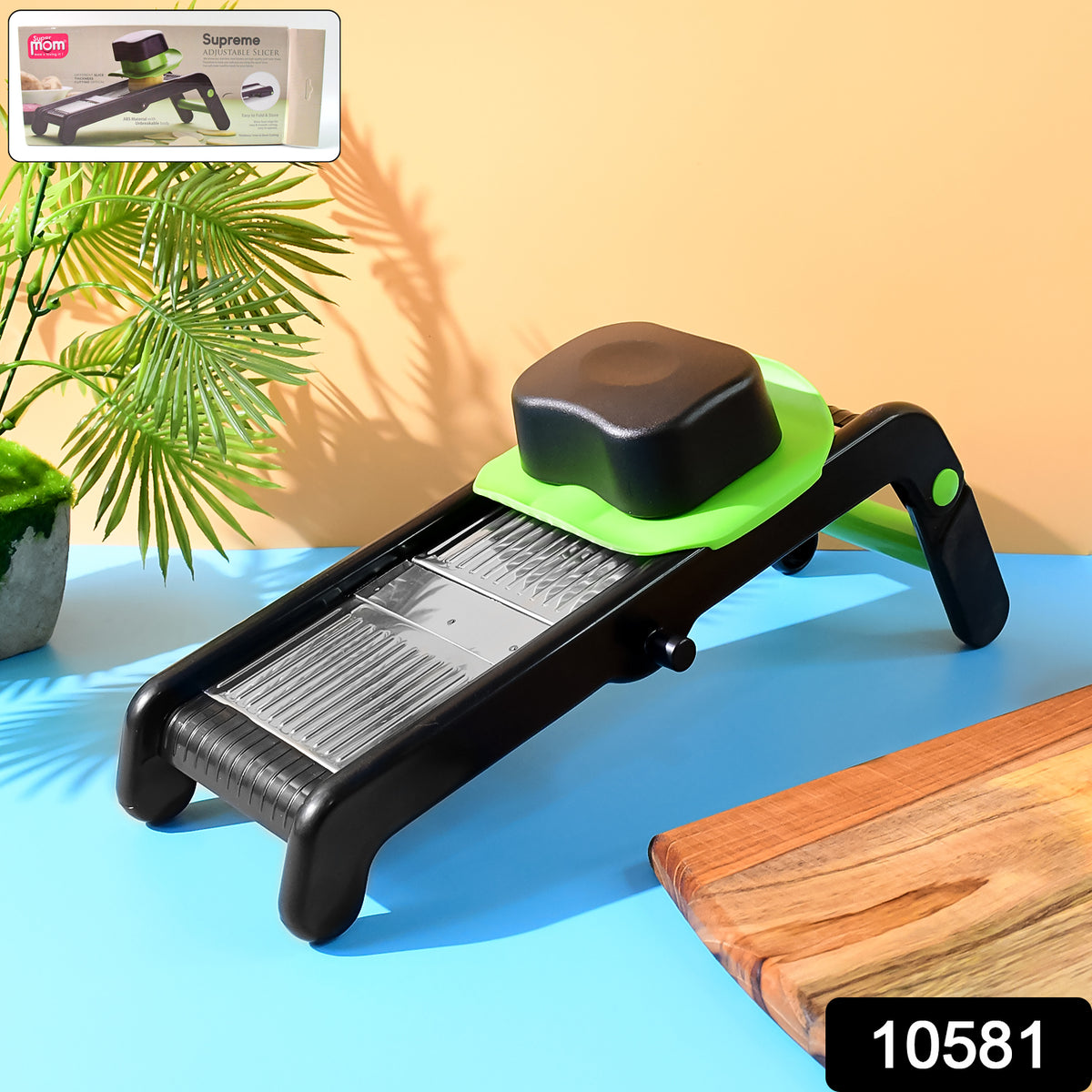Supermom Supreme Adjustable Slicer With Stainless Steel Blades