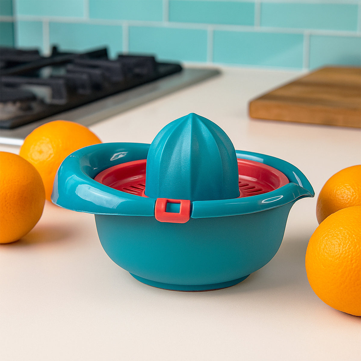 Supermom Premium Manual Hand Press Citrus Juicer (1 Pc)