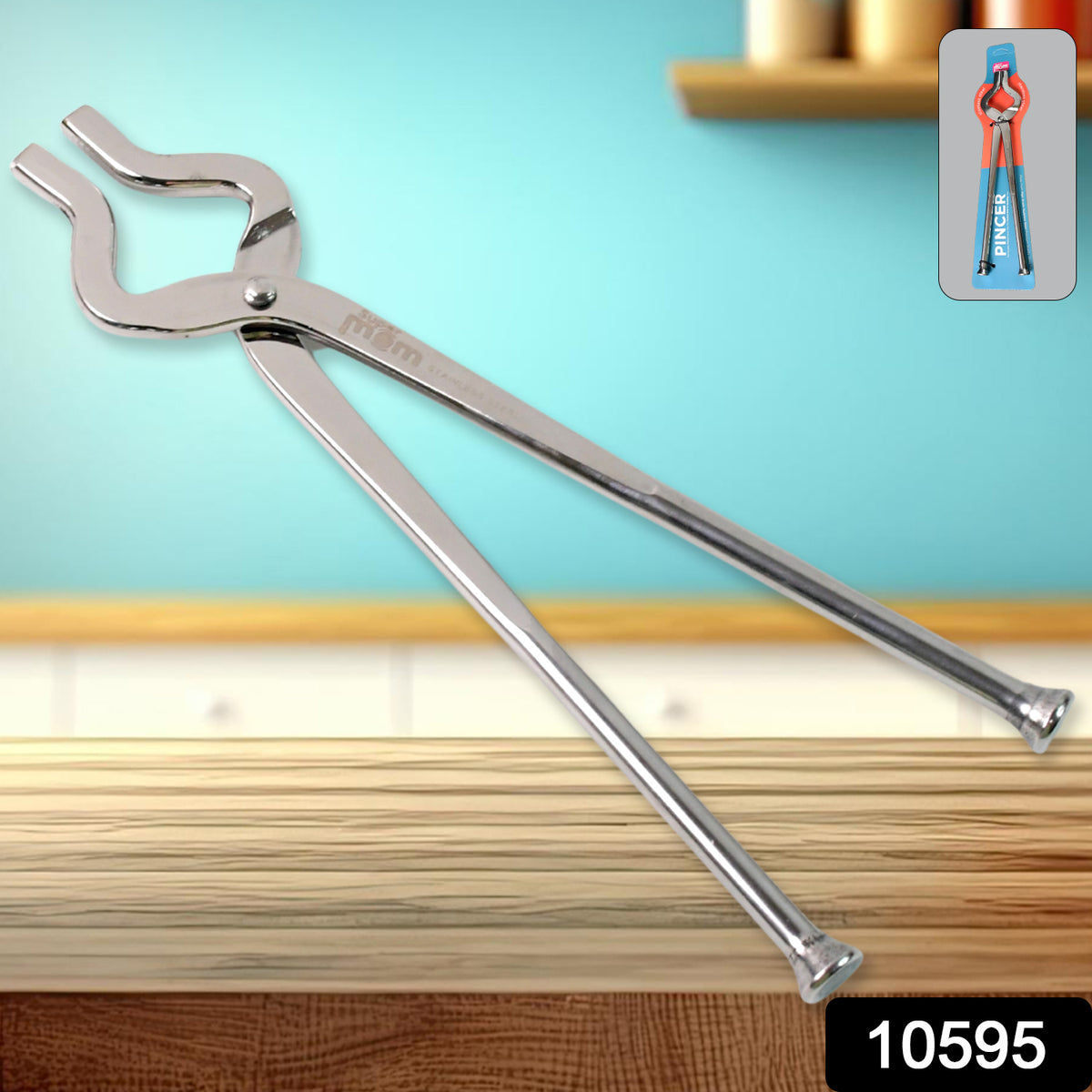 Supermom Stainless Steel Full Round Pincer