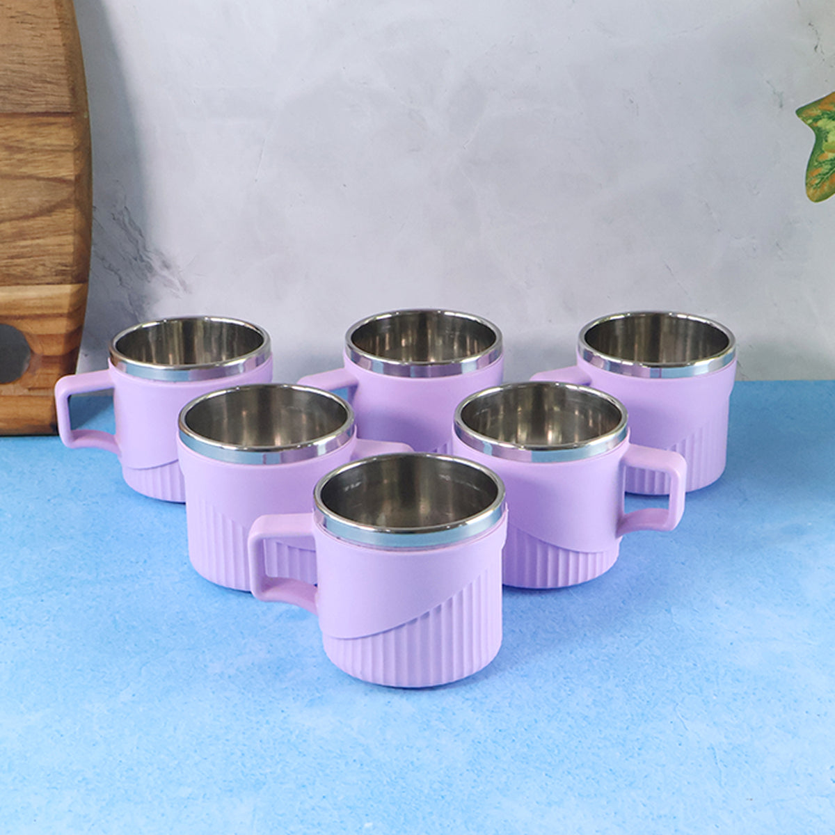 Apex Sturdy Tea  Coffee Cup - (6 Pc  Set)