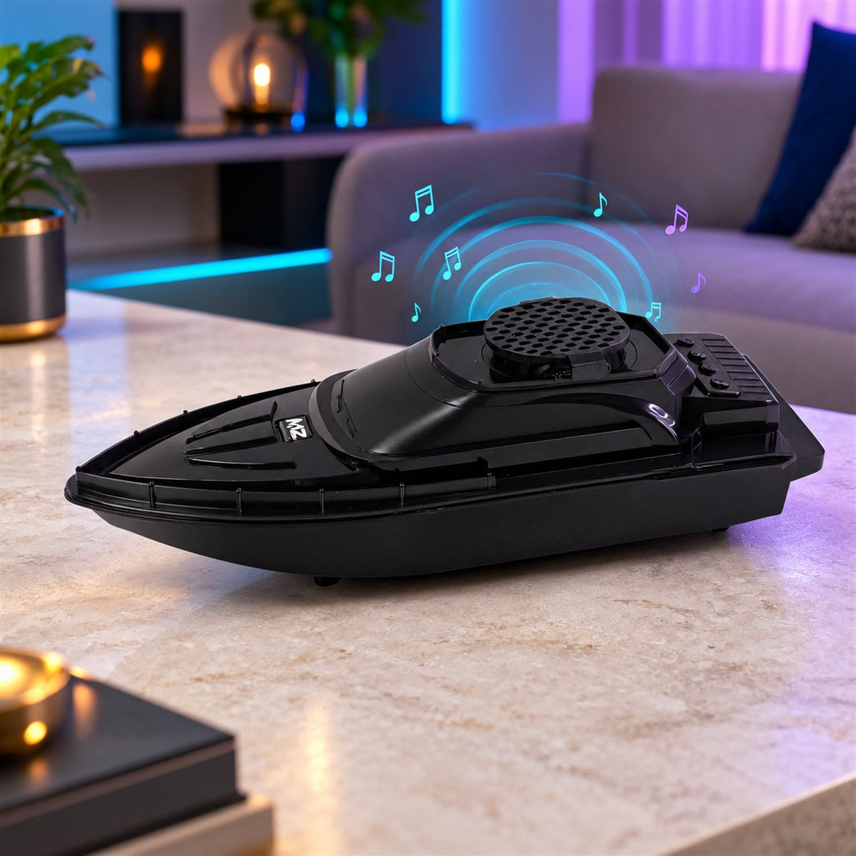 Bis Certified Boat Shape Wireless Bluetooth Speaker With Usb And Tf Card Playback